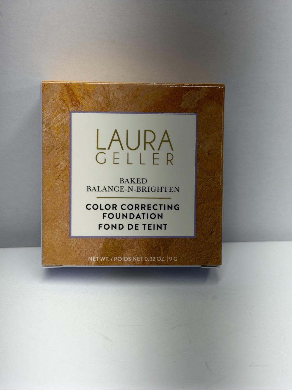 Laura Geller Baked Balance-N-Brighten Foundation Fair 0.32 oz 9g NIB